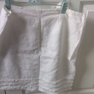 Tommy Bahama White Mini Skirt